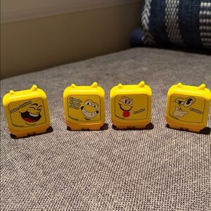 Kids Comedy Clever Tonies Set -Emoji Expression Puzzle Set - Yellow